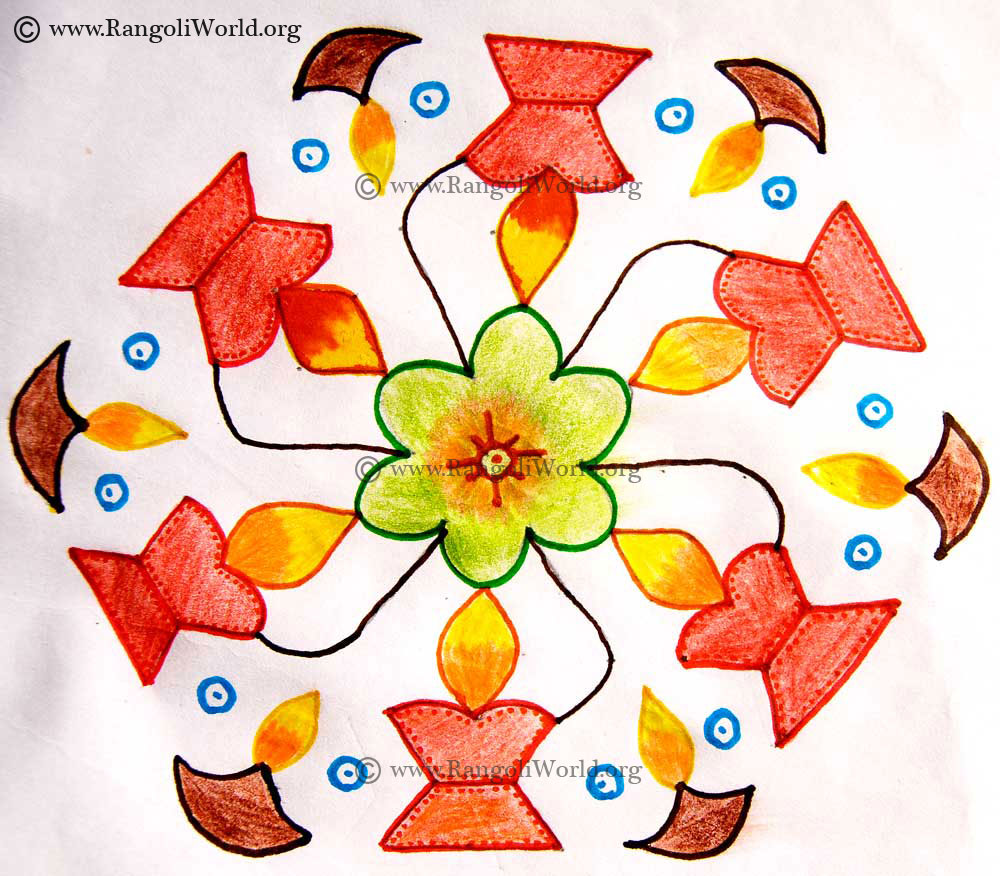 Deepam Kolam