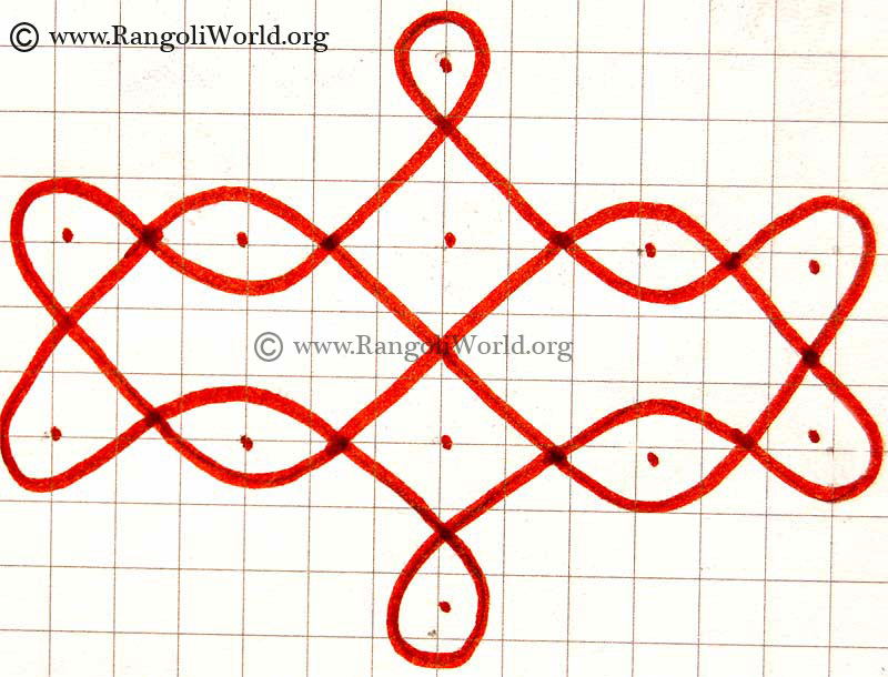 5 to 1 Sikku Kolam