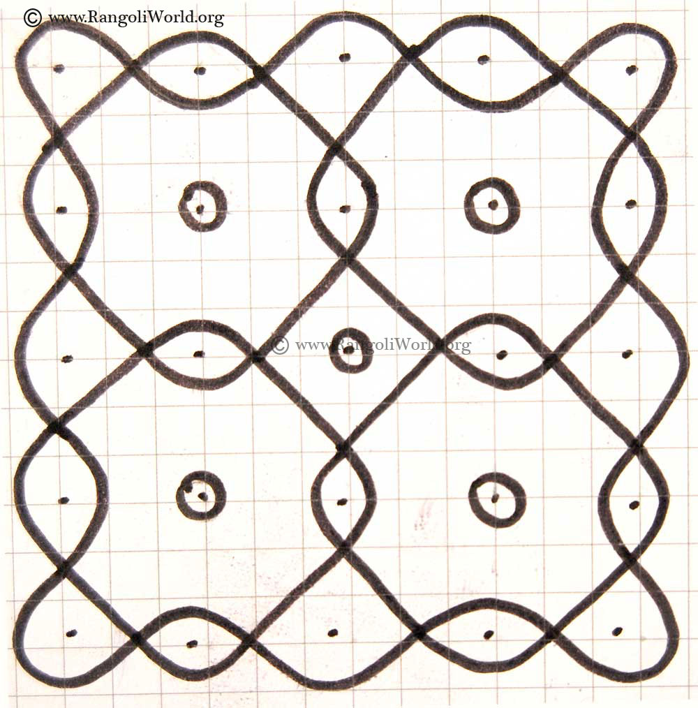 5 - 5 Sikku Kolam