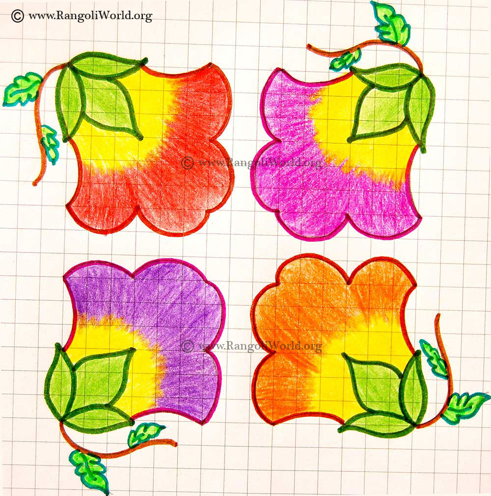 Flowers Kolam