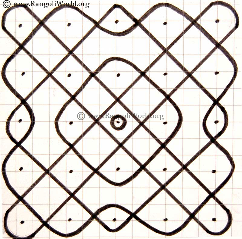 Simple Sikku Kolam