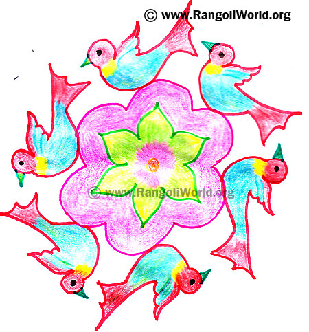 Bird Kolam