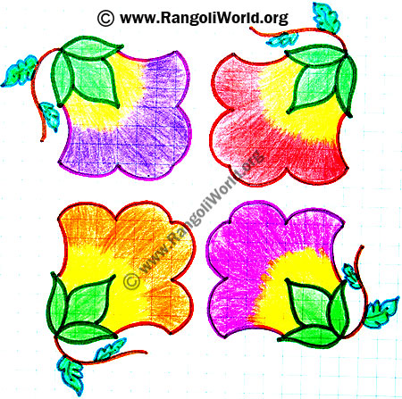 Flower Kolam