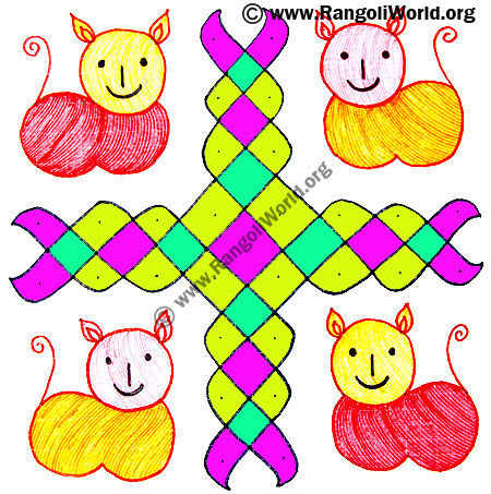 Puppy sikku Kolam