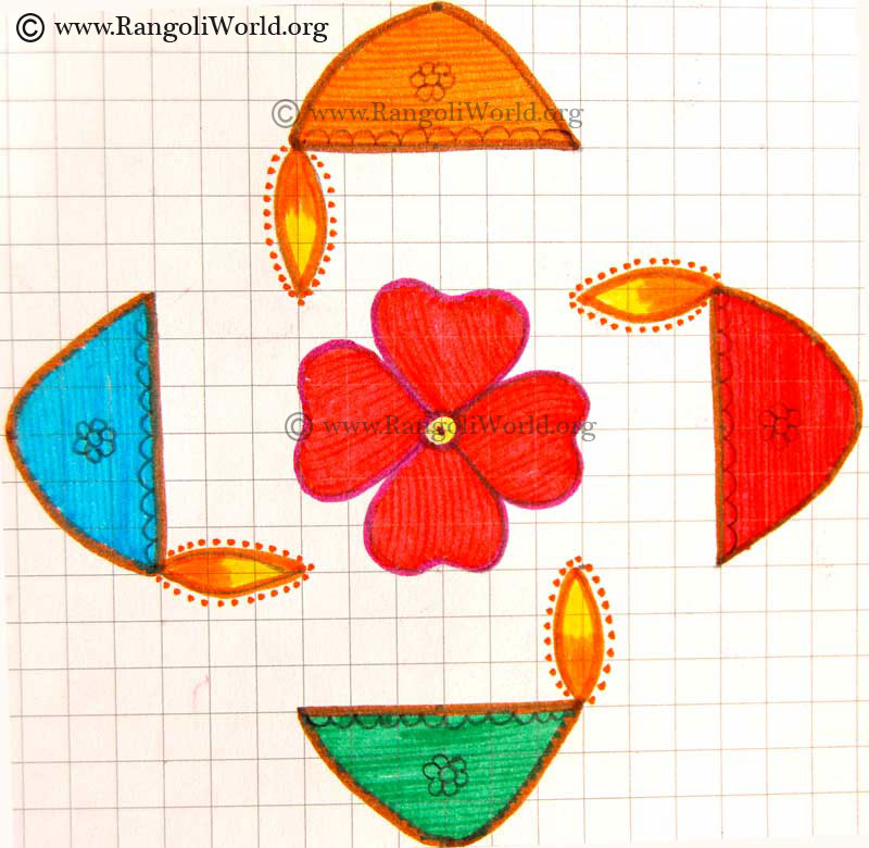 Deepam Kolam