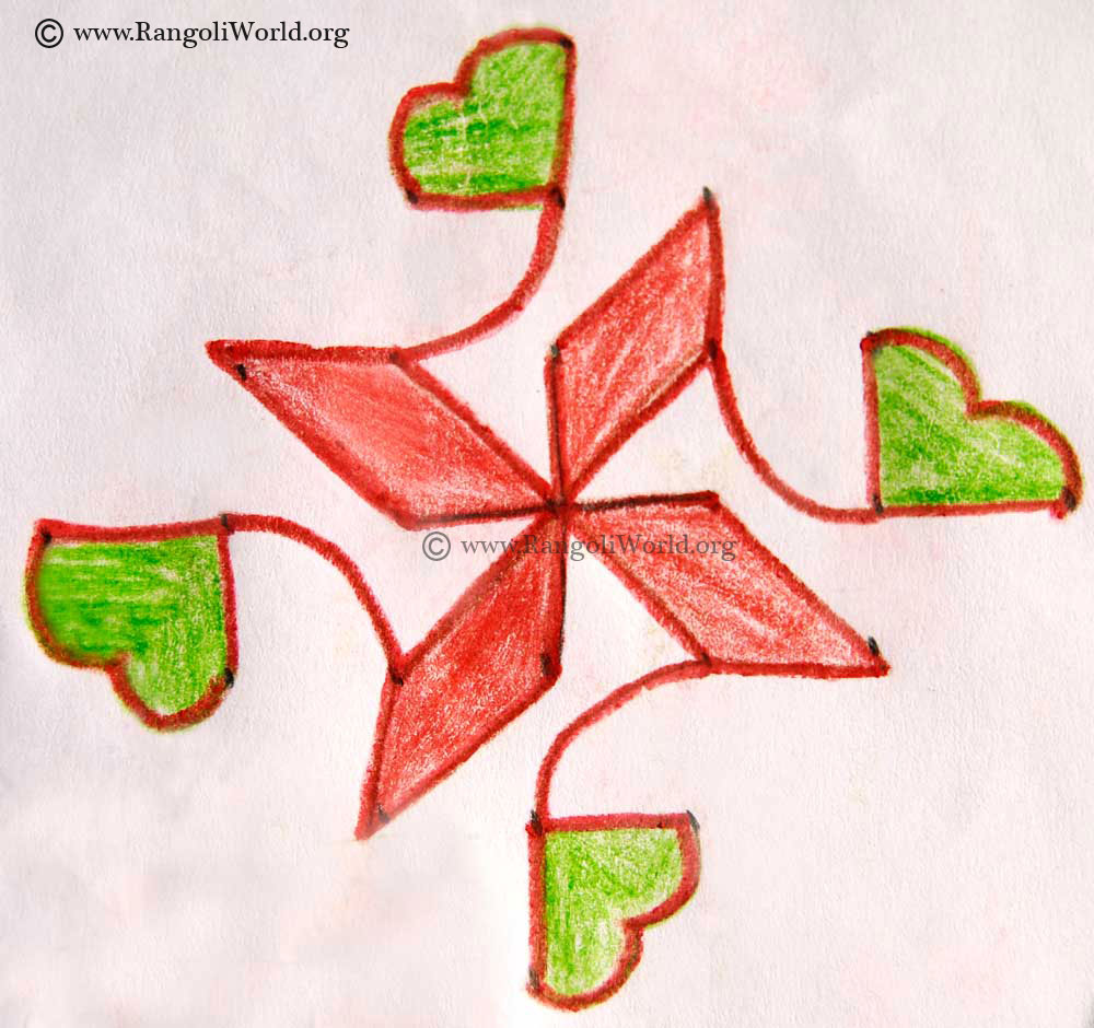 Flower Kolam