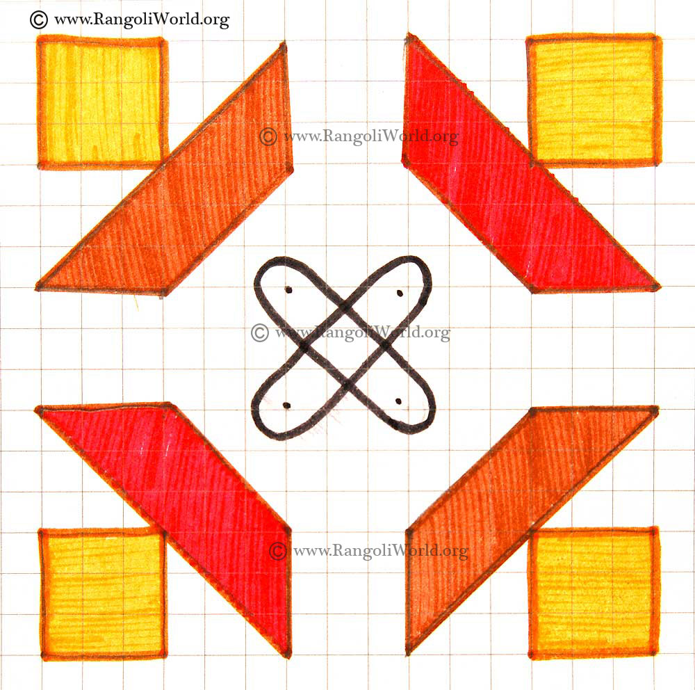 Karthigai Deepam Kolam