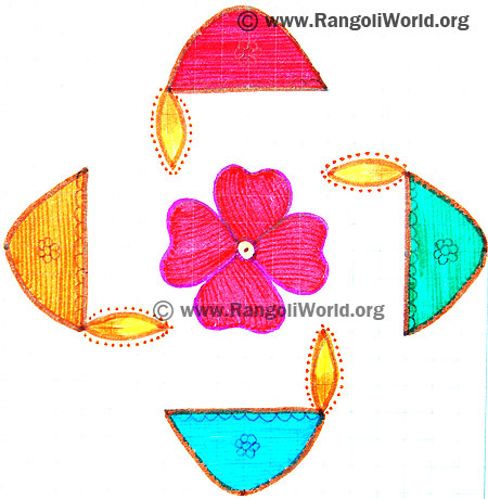 Deepam Kolam