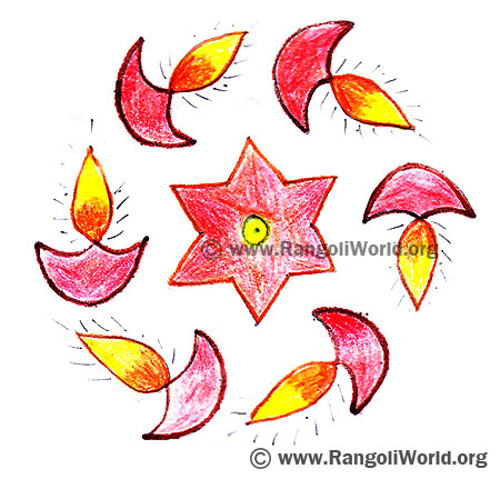 Deepam Kolam