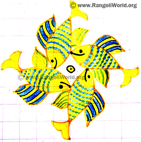 Fish Kolam
