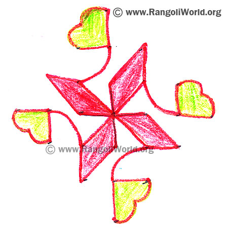 Flower Kolam