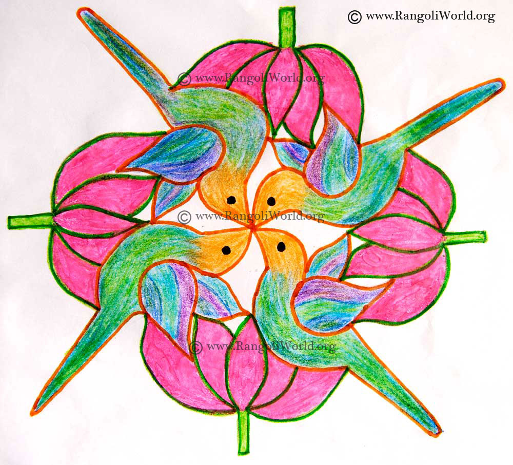 Bird Kolam