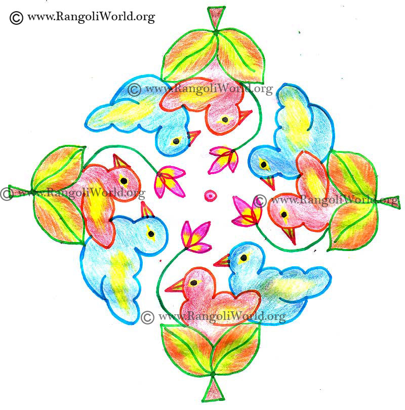 Bird Kolam