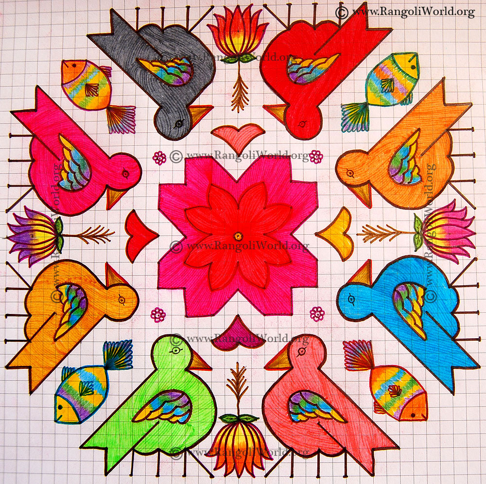 Bird Kolam