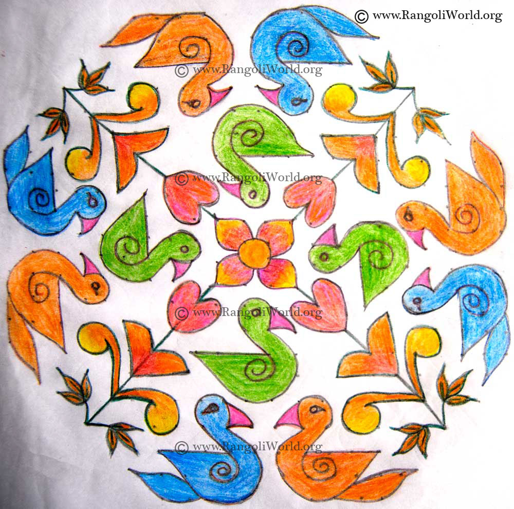 Bird Kolam