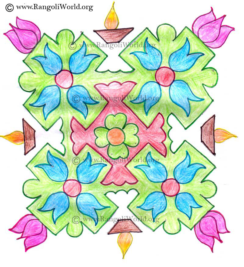 Deepam Kolam