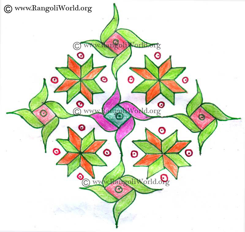 Flower Kolam