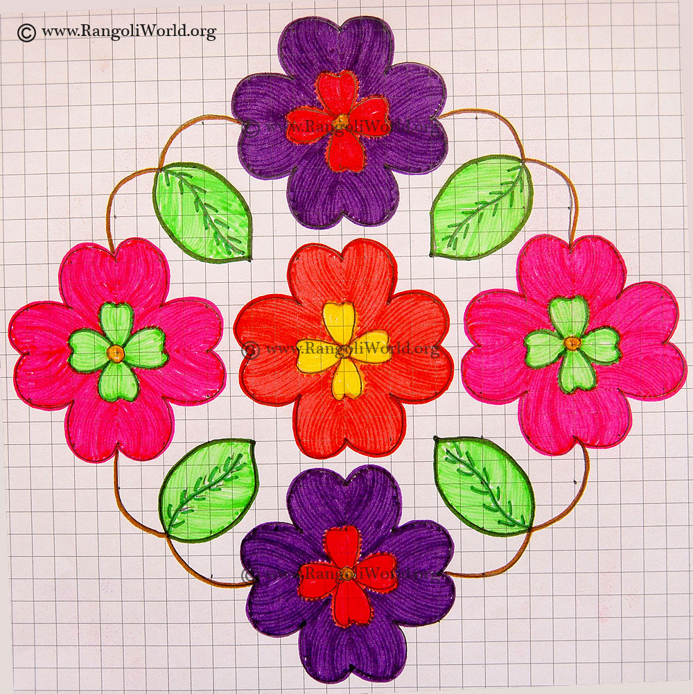 Flower Kolam