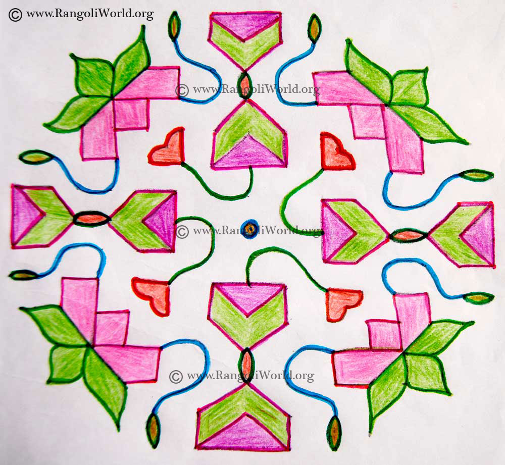 Lotus Kolam