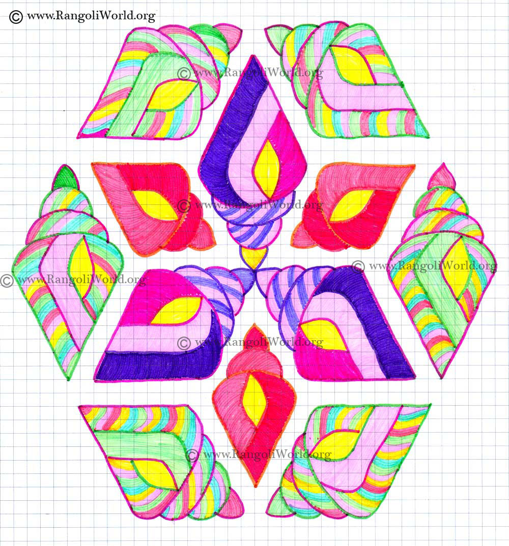 Snail Kolam