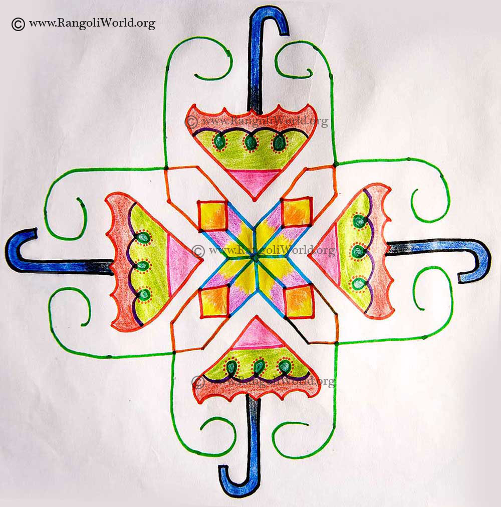Umbrella Kolam