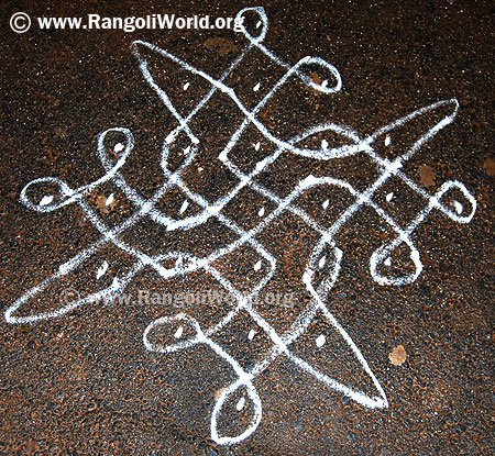 7-1 Parallel Dots Sikku Kolam
