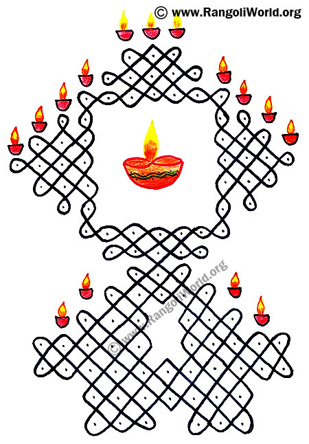 Deepam Sikku Kolam