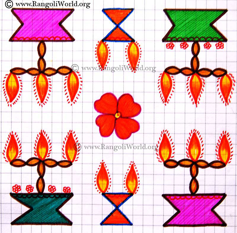 Kuthuvillaku lamp kolam