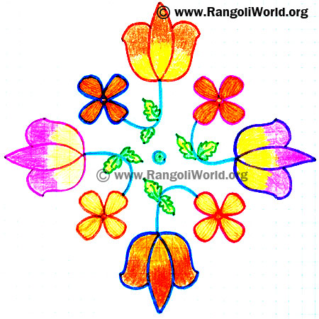 Lotus Kolam