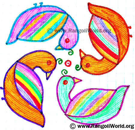 Bird Kolam