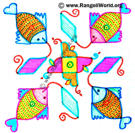 Fish Kolam