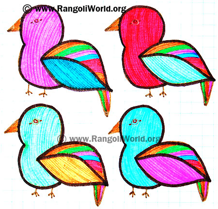 Bird Kolam