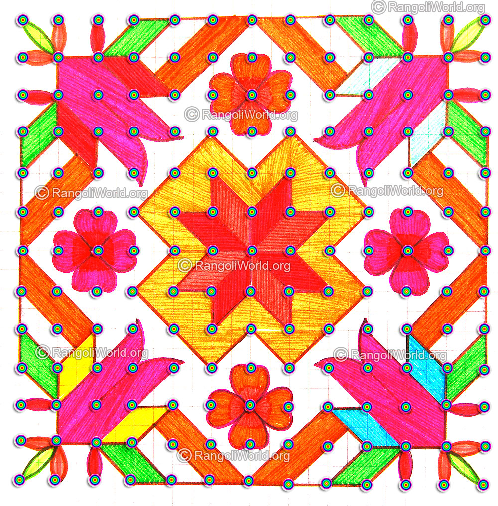 Flag Kolam