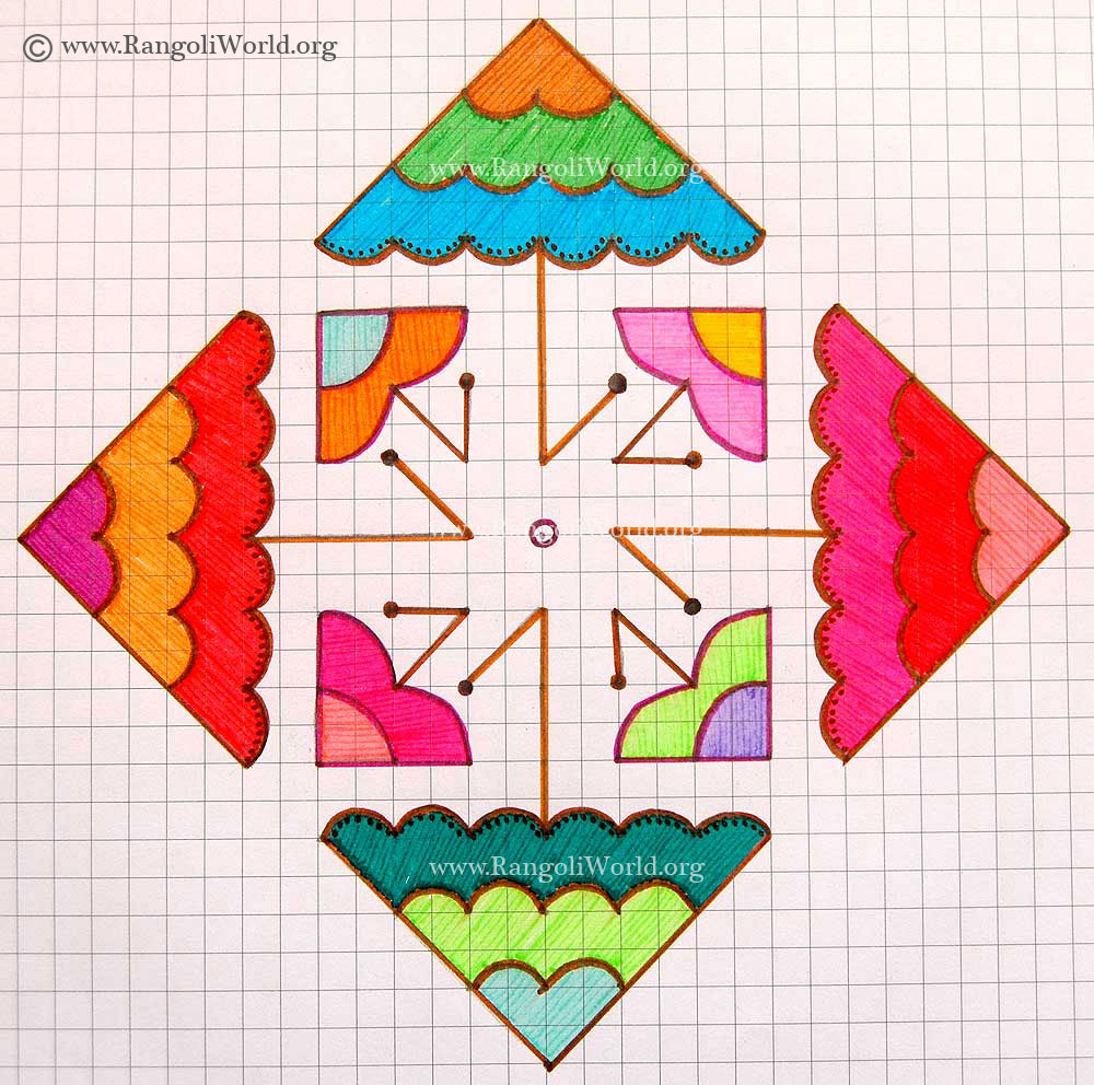 Umbrella Kolam