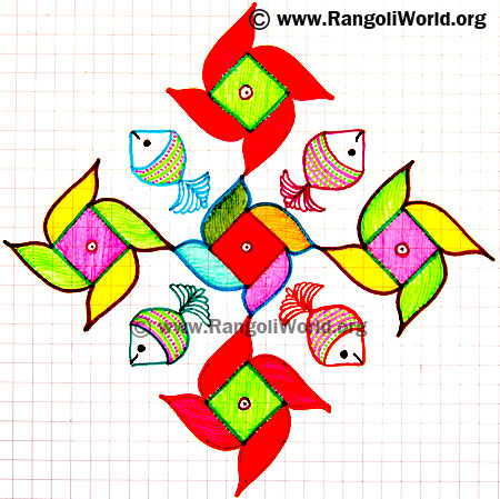 Fish Kolam