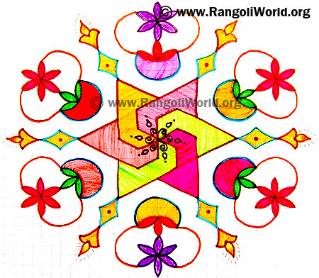 Deepam Kolam