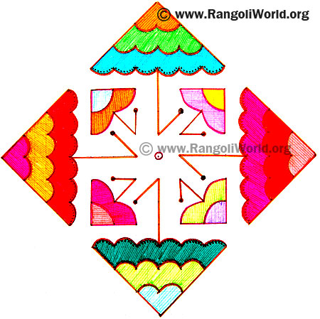 Umbrella Kolam