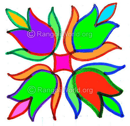 Flower buds kolam jan 2015