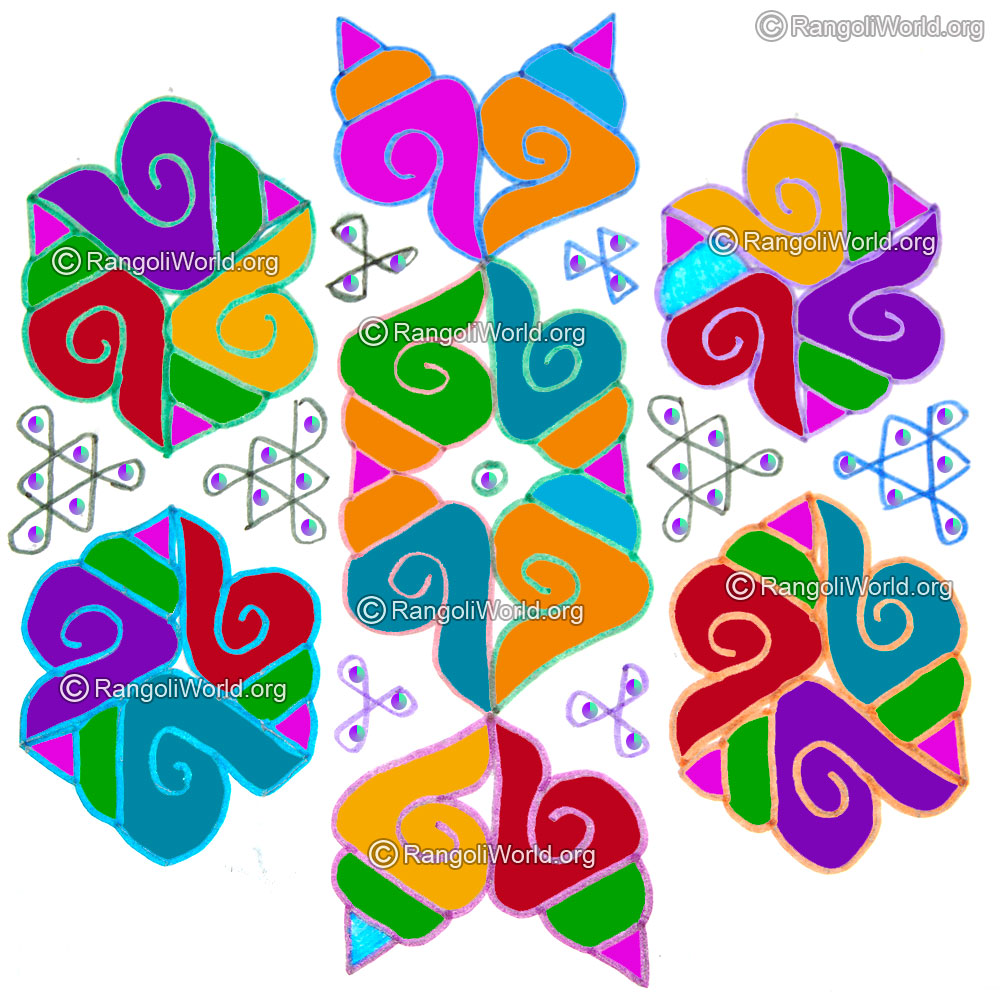 Big sangu shell kolam jan 2016