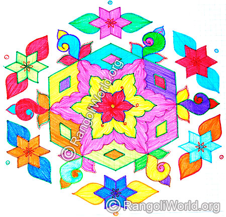 Star Kolam