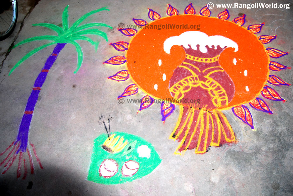 Pongal Rangoli