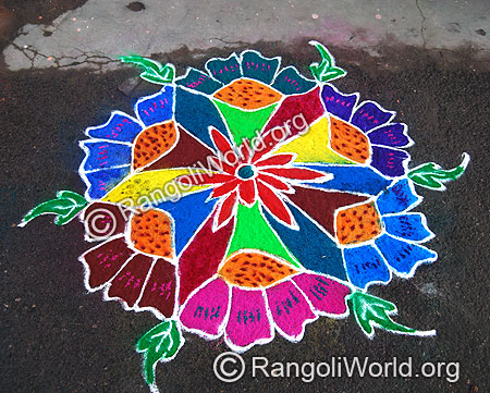 Flower Rangoli