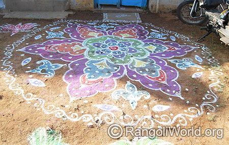 Simple Rangoli