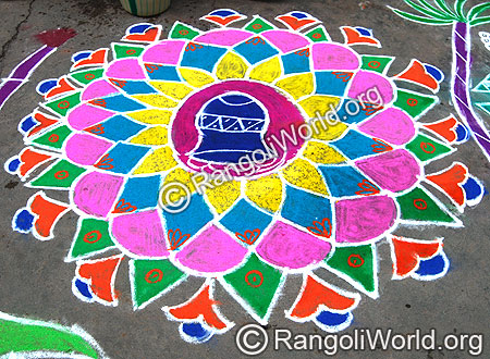 Freehand Rangoli