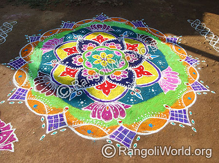 Freehand Rangoli