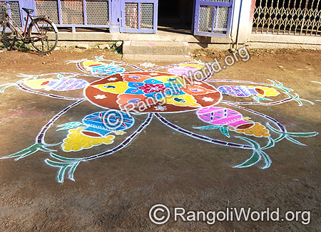 Pongal Rangoli