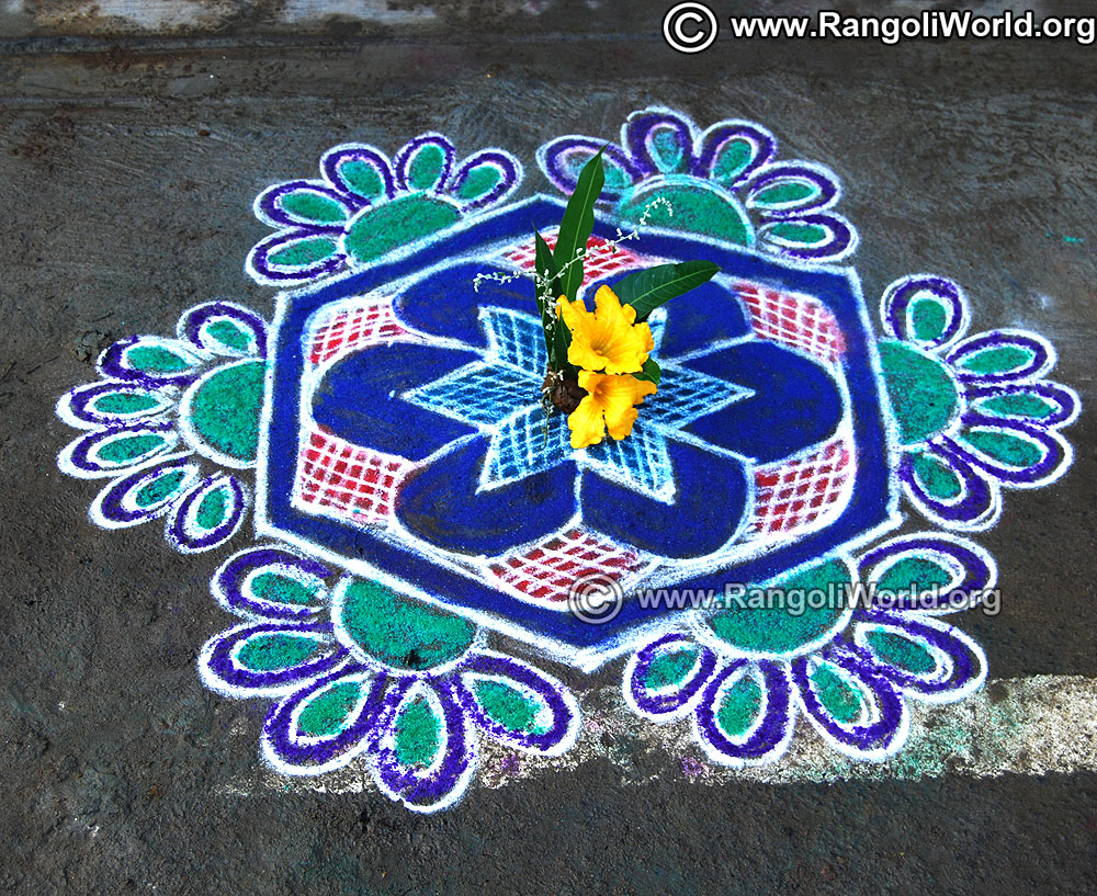 Pongal rangoli designs 2019 collection-3