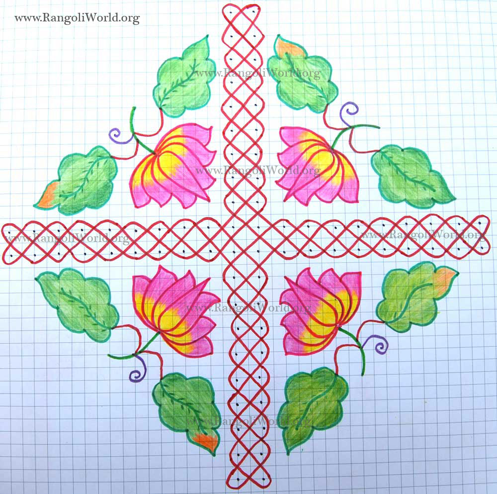 Lotus Sikku Kolam