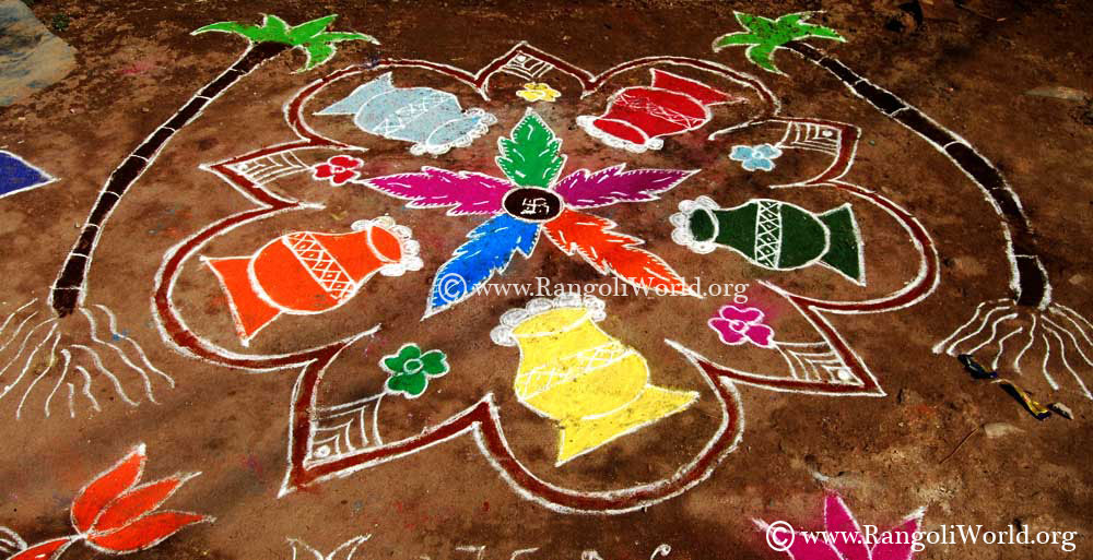 pongal rangoli