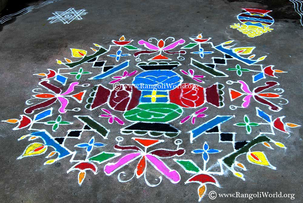 pongal rangoli
